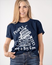 People... Not a Big Fan (Front) Classic T-Shirt apparel-classic-tshirt-lifestyle-front-100