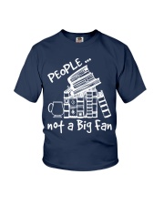 People... Not a Big Fan (Front) Youth T-Shirt tile