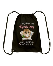 I'm Not Obsessed With Reading I Just Really Really Really Really Like It (Front) Drawstring Bag tile