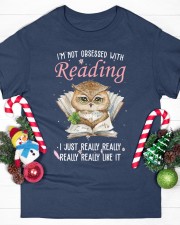 I'm Not Obsessed With Reading I Just Really Really Really Really Like It (Front) Classic T-Shirt custom-t-shirts-classic-lifestyle-front-358