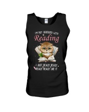 I'm Not Obsessed With Reading I Just Really Really Really Really Like It (Front) Unisex Tank tile