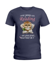 I'm Not Obsessed With Reading I Just Really Really Really Really Like It (Front) Ladies T-Shirt tile