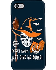 Forget Candy Just Give Me Books (Front) Phone Case tile