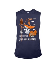 Forget Candy Just Give Me Books (Front) Sleeveless Tee tile