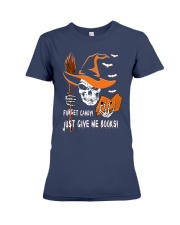 Forget Candy Just Give Me Books (Front) Premium Fit Ladies Tee tile