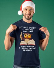 My Four Moods (Front) Classic T-Shirt apparel-classic-tshirt-lifestyle-front-85