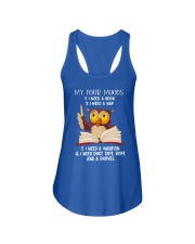 My Four Moods (Front) Ladies Flowy Tank tile