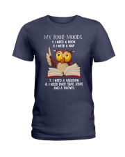 My Four Moods (Front) Ladies T-Shirt tile