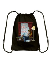 Just A Girl Who Loves Books (Front) Drawstring Bag tile