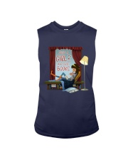 Just A Girl Who Loves Books (Front) Sleeveless Tee tile