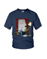 Just A Girl Who Loves Books (Front) Youth T-Shirt tile