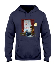 Just A Girl Who Loves Books (Front) Hooded Sweatshirt tile