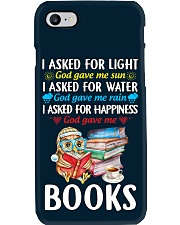 God Gave Me Books (Front) Phone Case tile