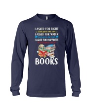 God Gave Me Books (Front) Long Sleeve Tee tile