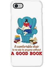 A Comfortable Chair Is No Use To Anyone Without A Good Book (Front) Phone Case tile