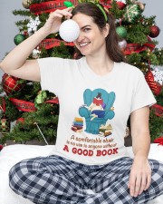 A Comfortable Chair Is No Use To Anyone Without A Good Book (Front) Classic T-Shirt custom-t-shirts-classic-lifestyle-front-335