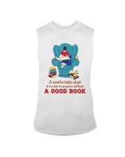 A Comfortable Chair Is No Use To Anyone Without A Good Book (Front) Sleeveless Tee tile
