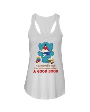 A Comfortable Chair Is No Use To Anyone Without A Good Book (Front) Ladies Flowy Tank tile
