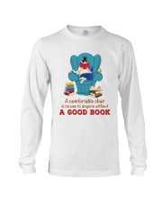 A Comfortable Chair Is No Use To Anyone Without A Good Book (Front) Long Sleeve Tee tile