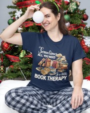 Sometimes All You Need Is A Little Book Therapy (Front) Classic T-Shirt custom-t-shirts-classic-lifestyle-front-335
