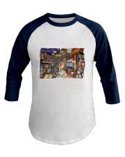 If Lost Please Back To Closest Bookstore Or Library (Front) Baseball Tee tile