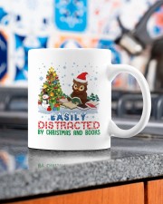 Merry Christmas Easily Distracted By Christmas And Books Mug ceramic-mug-lifestyle-53