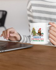 Merry Christmas Easily Distracted By Christmas And Books Mug ceramic-mug-lifestyle-88