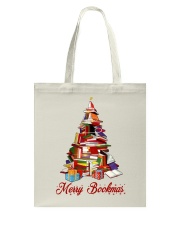 Merry Christmas Merry Christmas Books Xmas Tree (Front) Tote Bag tile