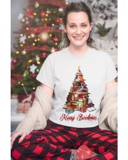 Merry Christmas Merry Christmas Books Xmas Tree (Front) Classic T-Shirt custom-t-shirts-classic-lifestyle-front-325