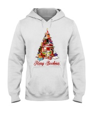 Merry Christmas Merry Christmas Books Xmas Tree (Front) Hooded Sweatshirt tile