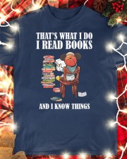 That Is What I Do I Read Books And I Know Things (Front) Classic T-Shirt custom-t-shirts-classic-lifestyle-front-354