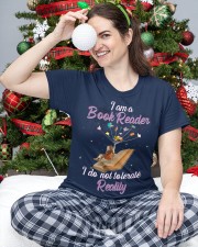 I'm A Book Reader I Do Not Tolerate Reality (Front) Classic T-Shirt custom-t-shirts-classic-lifestyle-front-335