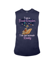 I'm A Book Reader I Do Not Tolerate Reality (Front) Sleeveless Tee tile