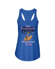 I'm A Book Reader I Do Not Tolerate Reality (Front) Ladies Flowy Tank tile