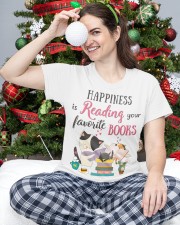 Happiness Is Reading Your Favorite Books (Front) Classic T-Shirt custom-t-shirts-classic-lifestyle-front-335