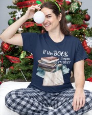 If The Book Is Open I'm Busy (Front) Classic T-Shirt custom-t-shirts-classic-lifestyle-front-335