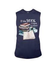 If The Book Is Open I'm Busy (Front) Sleeveless Tee tile