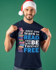 Once You Learn To Read (Front) Classic T-Shirt apparel-classic-tshirt-lifestyle-front-85