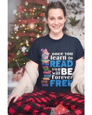 Once You Learn To Read (Front) Classic T-Shirt custom-t-shirts-classic-lifestyle-front-325