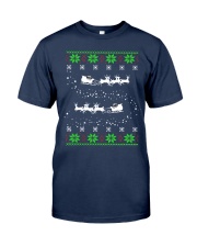 Merry Christmas Books's Reindeer (Front) Classic T-Shirt front