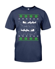 Merry Christmas Books's Reindeer (Front) Premium Fit Mens Tee tile