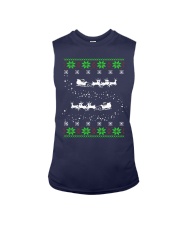 Merry Christmas Books's Reindeer (Front) Sleeveless Tee tile