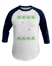 Merry Christmas Books's Reindeer (Front) Baseball Tee tile