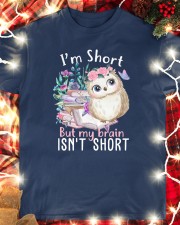 I'm Short But My Brain Isn't Short (Front) Classic T-Shirt custom-t-shirts-classic-lifestyle-front-354
