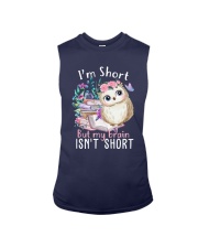 I'm Short But My Brain Isn't Short (Front) Sleeveless Tee tile