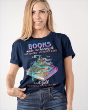 Books Make Me Homesick (Front) Classic T-Shirt apparel-classic-tshirt-lifestyle-front-100