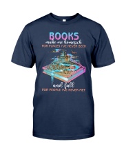 Books Make Me Homesick (Front) Classic T-Shirt front
