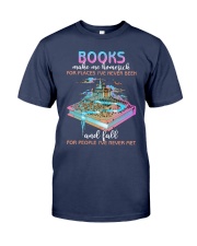 Books Make Me Homesick (Front) Premium Fit Mens Tee tile