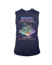 Books Make Me Homesick (Front) Sleeveless Tee tile