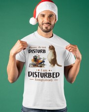 Please, Do Not Disturb - I am Disturbed Enough Already (Front) Classic T-Shirt apparel-classic-tshirt-lifestyle-front-85
